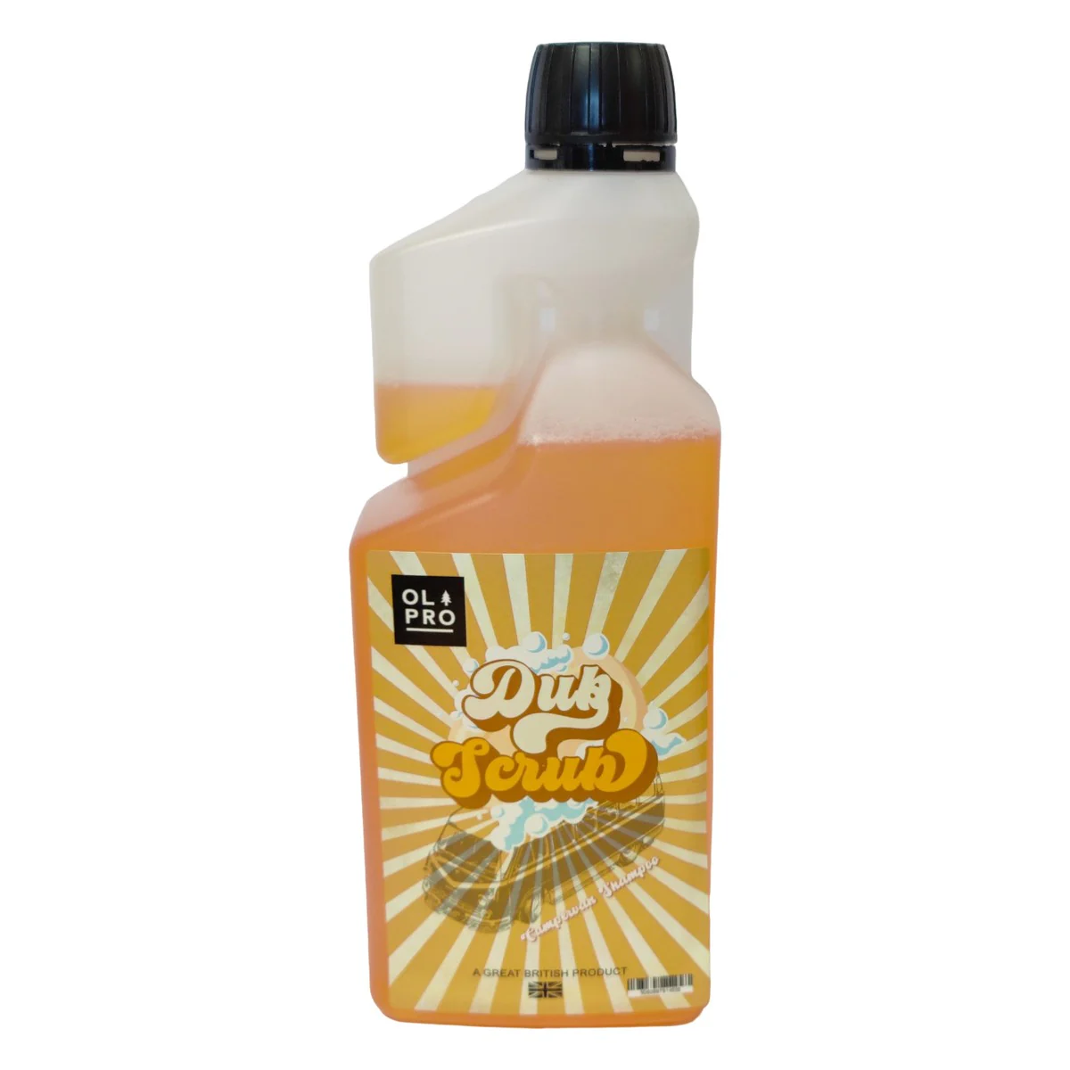 Olpro Car Dub Scrub Plus 1lr Dosage Bottle
