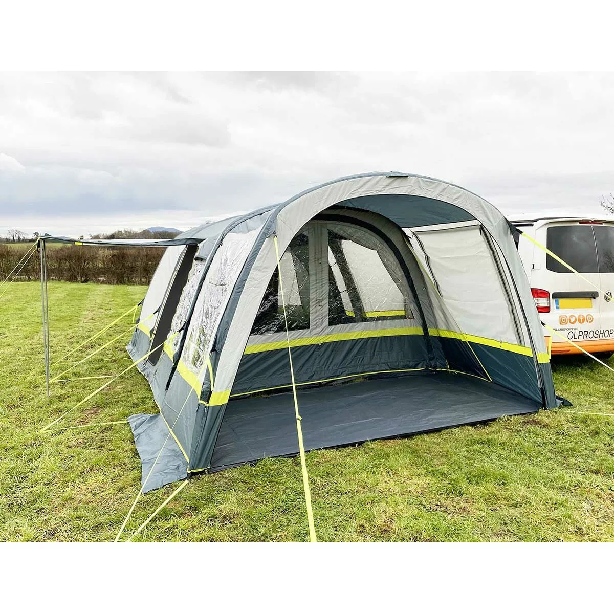 OLPRO Cocoon Breeze V2 Campervan Awning Lime - Image 8