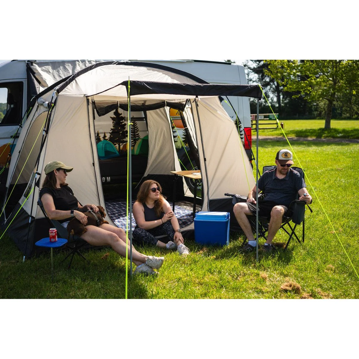 Olpro Cubo XL  Motorhome Awning ( Fibreglass Poles ) - Image 2