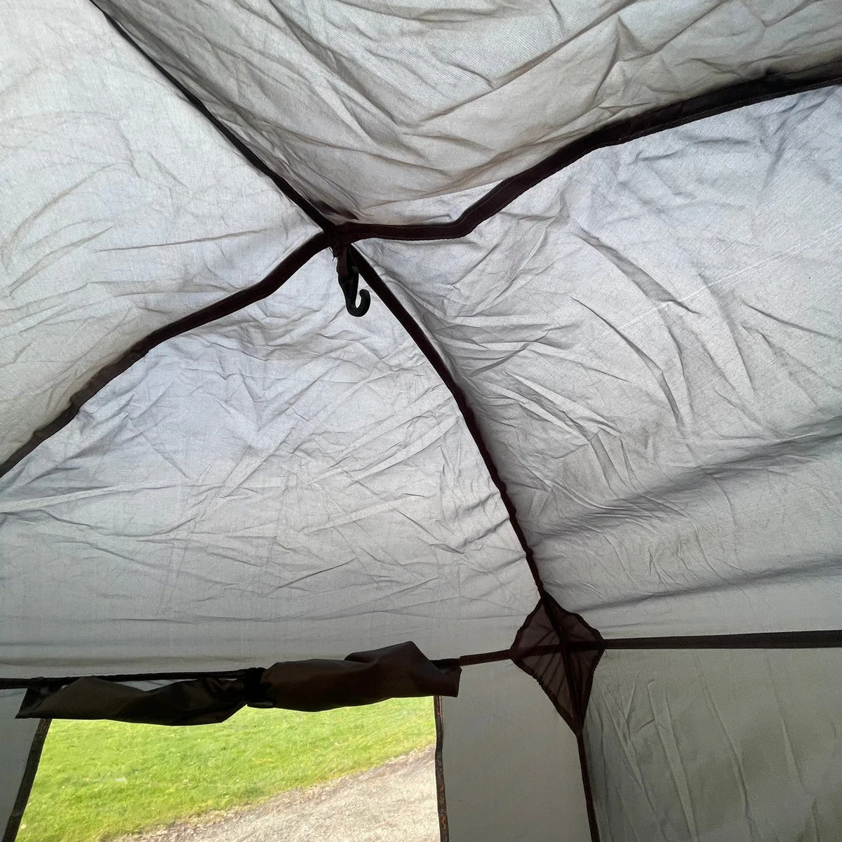 Olpro Fibre Gass Grey Toilet Tent - Image 6