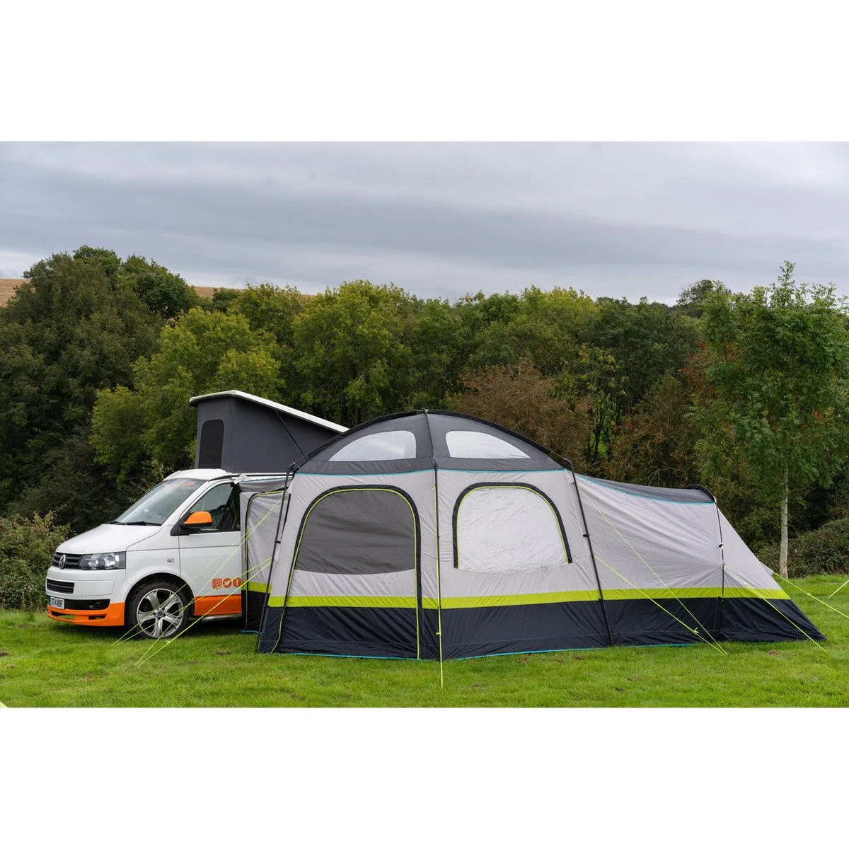 Olpro Hive Campervan Awning (Fibreglass Poles) - with Sleeping Pod - Image 4
