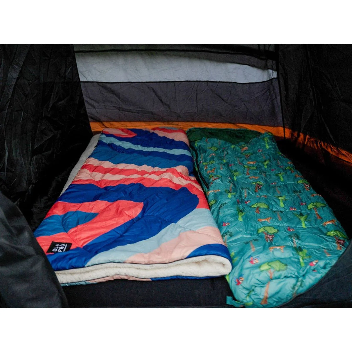 Olpro Kids Jungle  patterned sleeping bag - Image 5