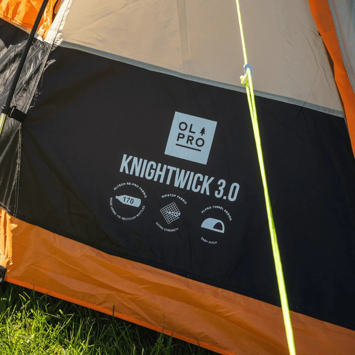 Olpro Knightwick 2.0S - 3 Person Tent (Riptop) - Image 8