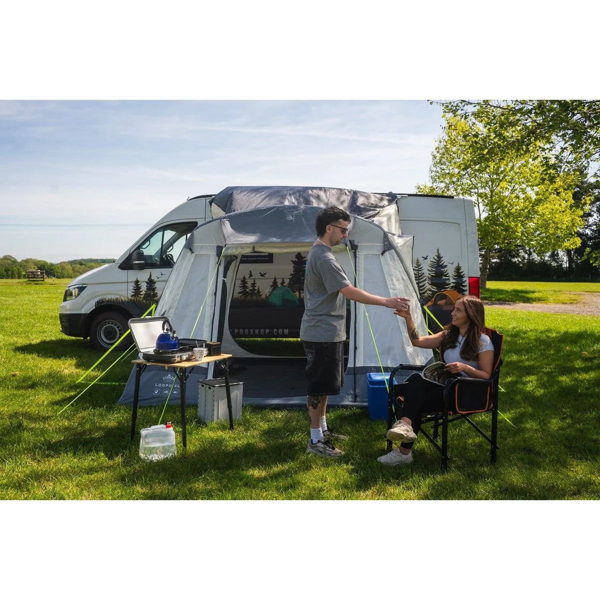 Olpro Loopo Breeze XL v2 Motorhome Awning ( Grey) - Image 2