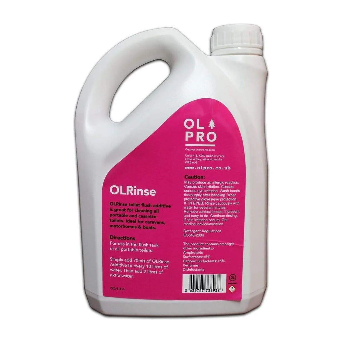 Olpro OLRinse Toilet Rinse (2L) - Image 3