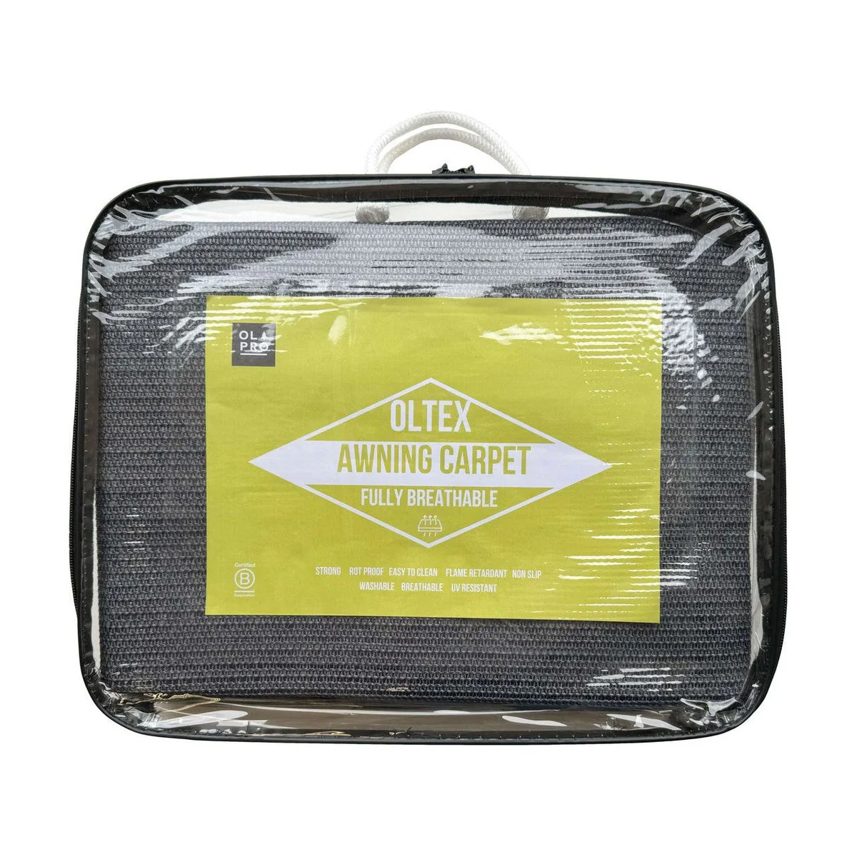 Olpro OLTex Breathable Awning Carpet Blue/ Grey