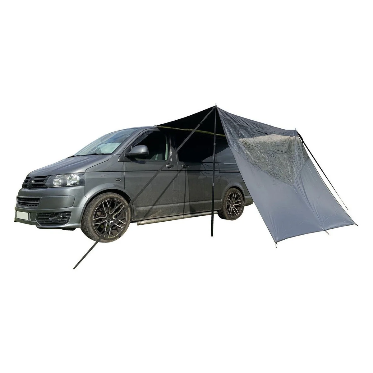 Olpro Rectangle Canopy with Window (Charcoal)