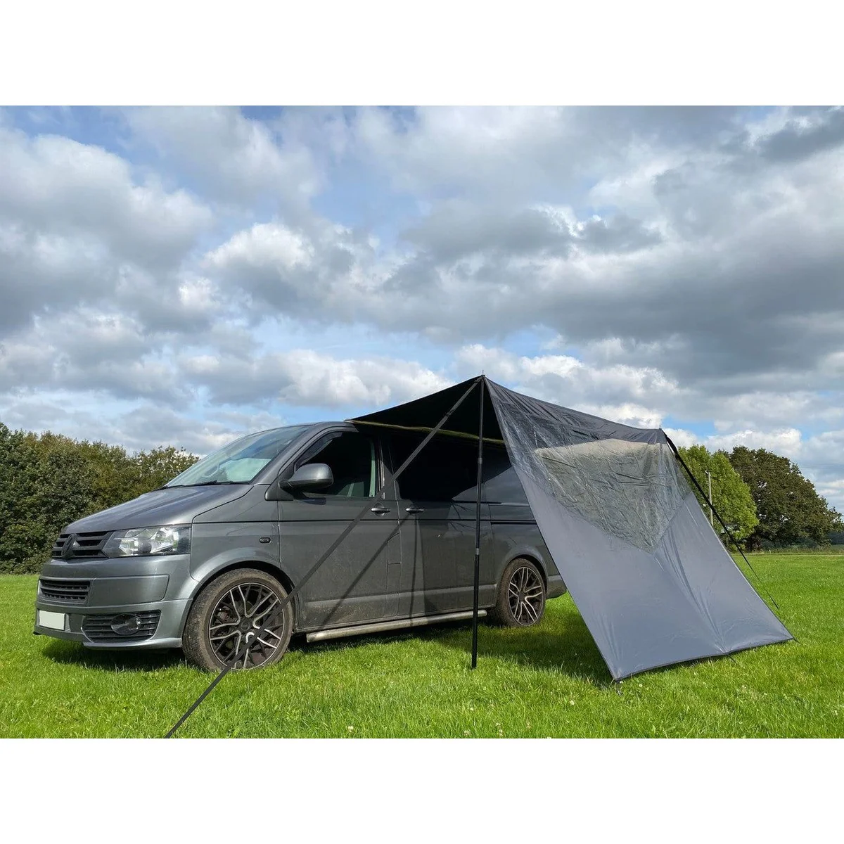 Olpro Rectangle Canopy with Window (Charcoal) - Image 2