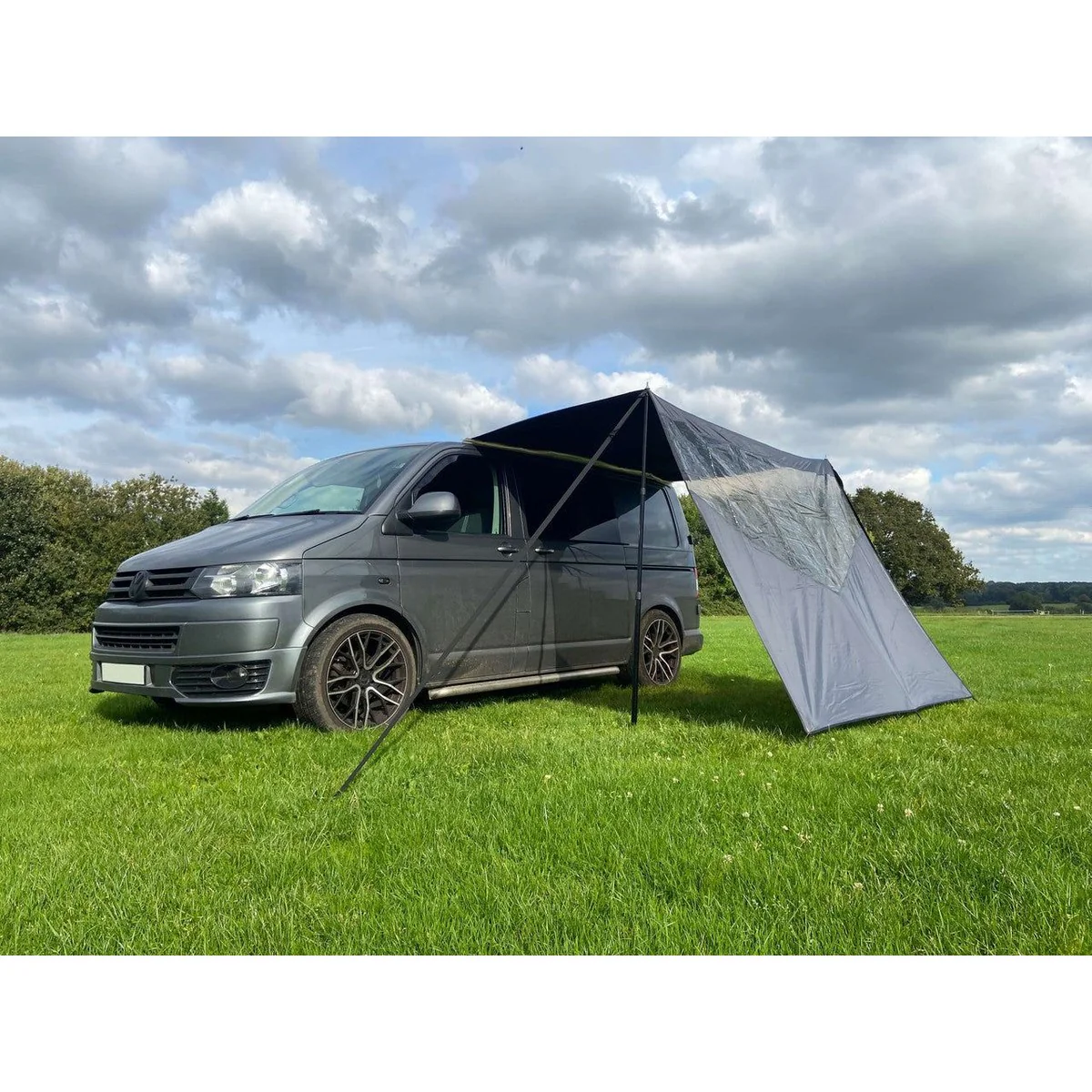 Olpro Rectangle Canopy with Window (Charcoal) - Image 4