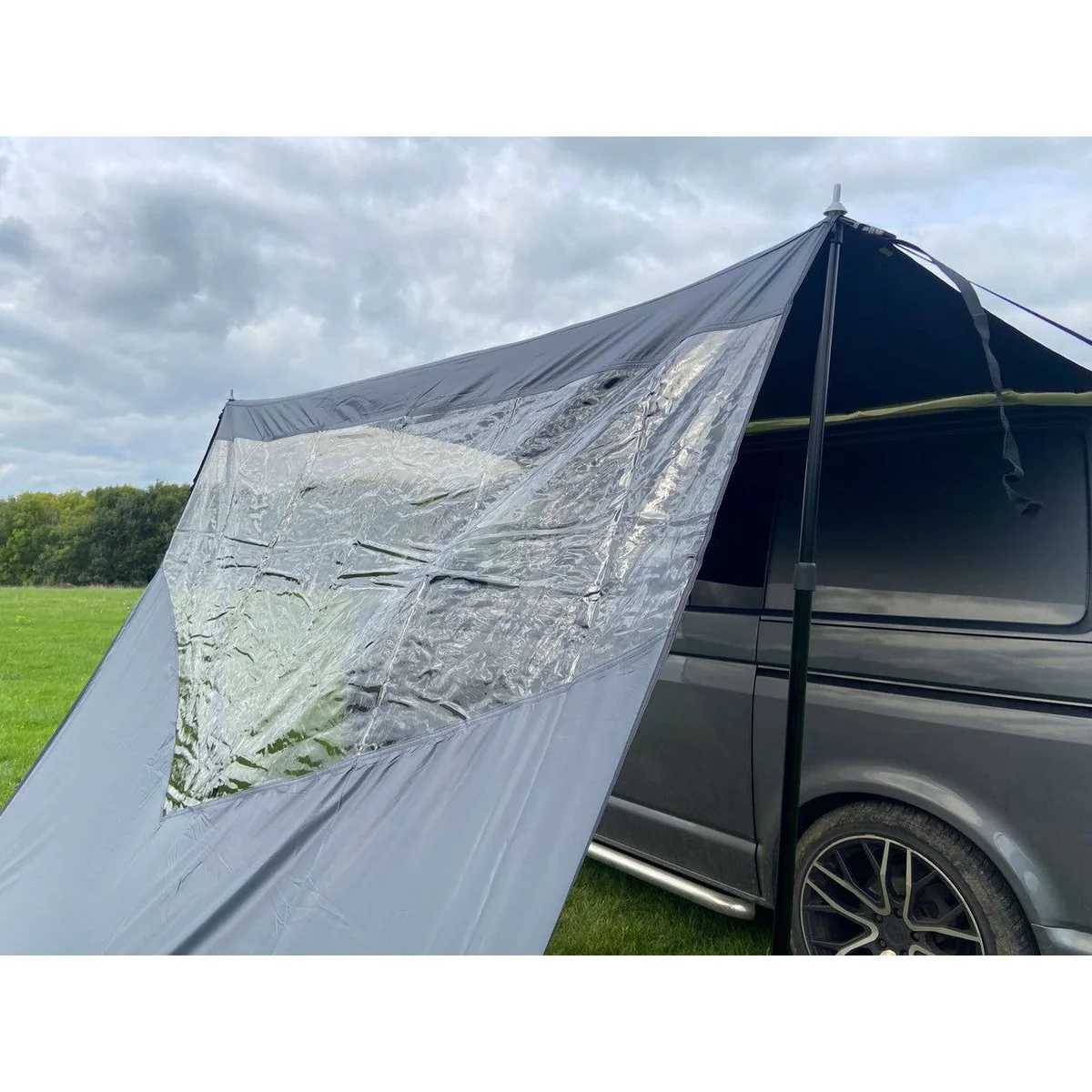 Olpro Rectangle Canopy with Window (Charcoal) - Image 7