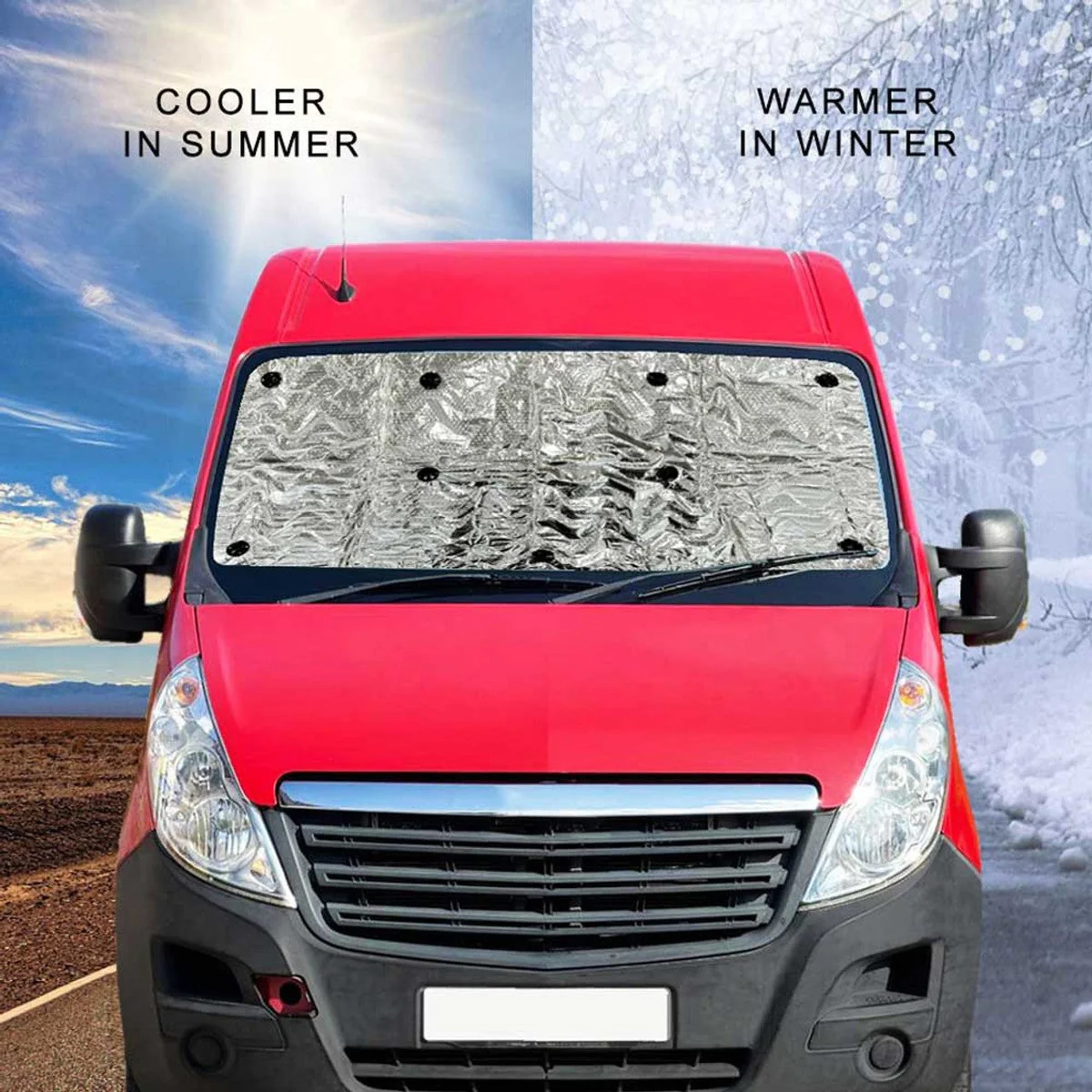 Olpro Renault Master 2010 Internal Thermal Blinds - Image 4