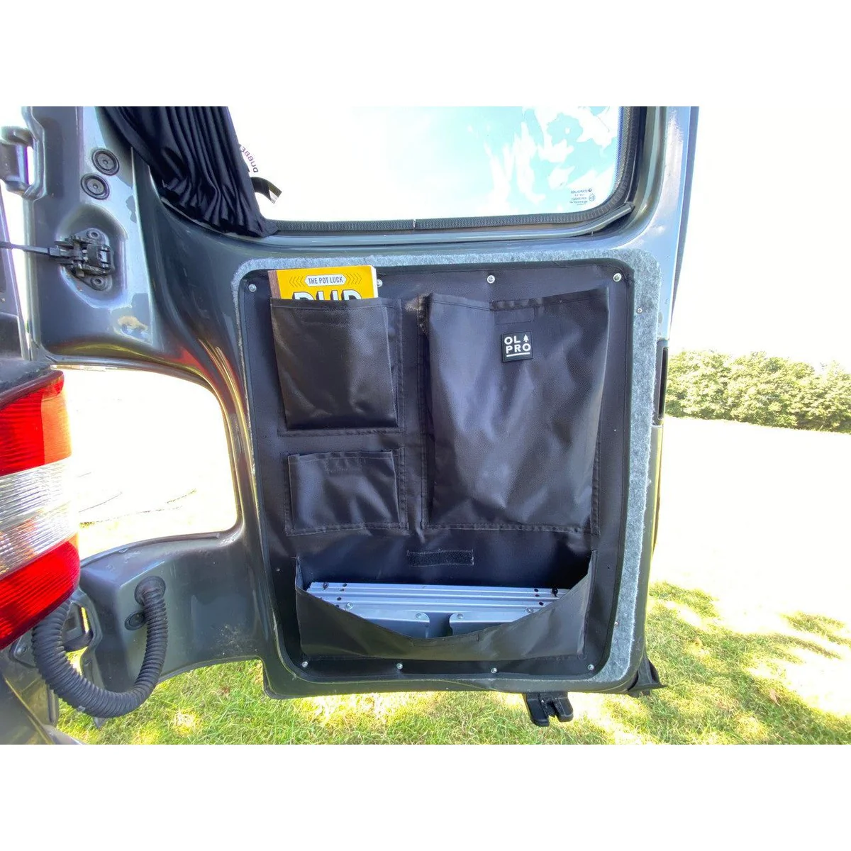 Olpro T5/T6 Rear Barn Door storage organiser - Image 3