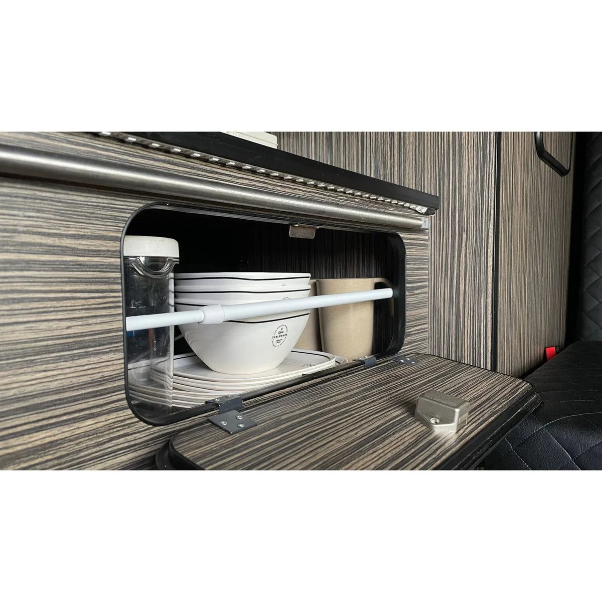 Olpro Telescopic Cupboard & Fridge Storage Bars 41-71cm Pack of Two - Image 2