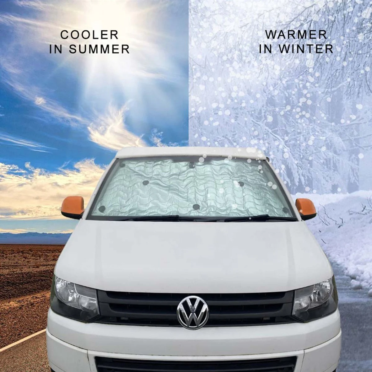 Olpro VW T5/T6 Internal Thermal Blind Set - Image 4