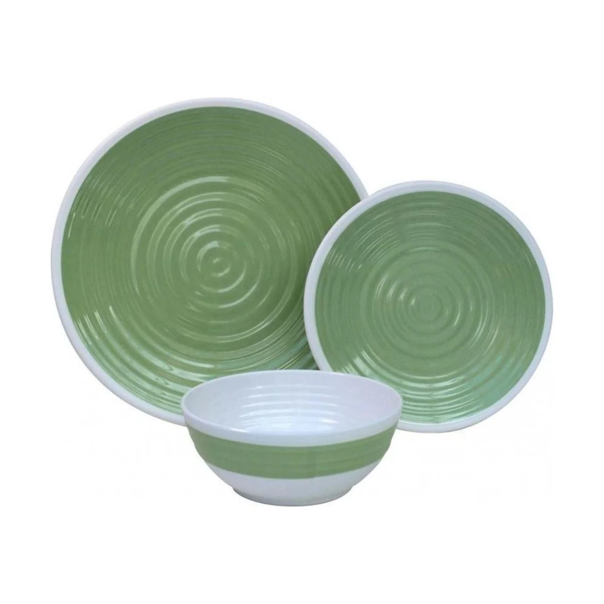 Outdoor Revolution 12pc Melamine Set - Image 3
