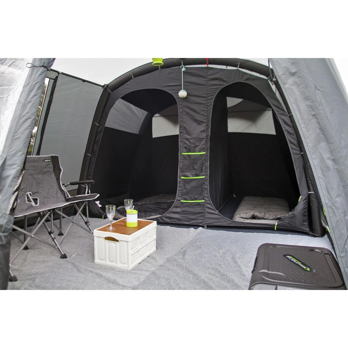 Outdoor Revolution Airedale 5.0S Air Tent 5 Berth Family Tent Inc Footprint - Image 11