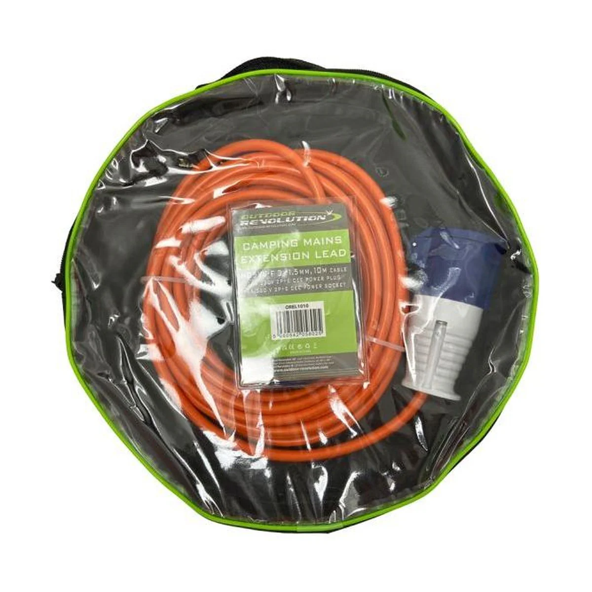 Outdoor Revolution Camping Mains Extension Lead 10m 1.5mm 16A - Image 2