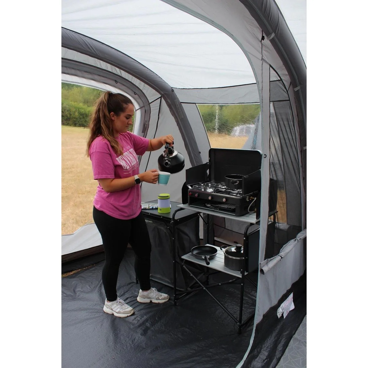 Outdoor Revolution CampStar 500XL Air Tent 5 Berth Incl Footprint - Image 5
