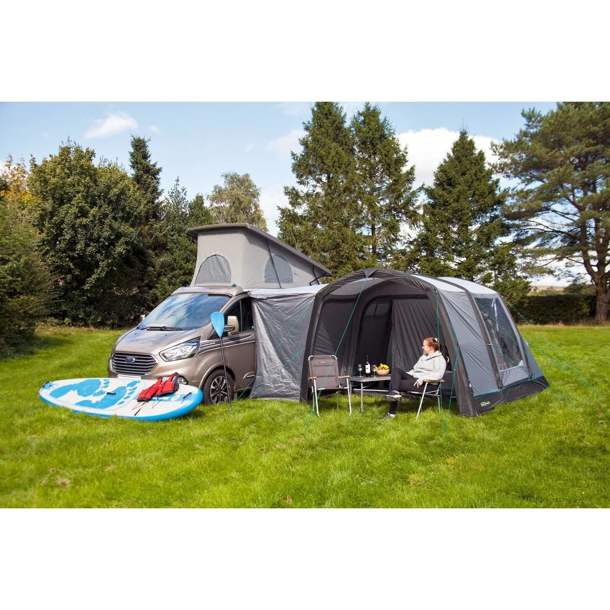 Outdoor Revolution Cayman Air T3 LITE LOW (Inc Footprint) Driveaway Awning - Image 6
