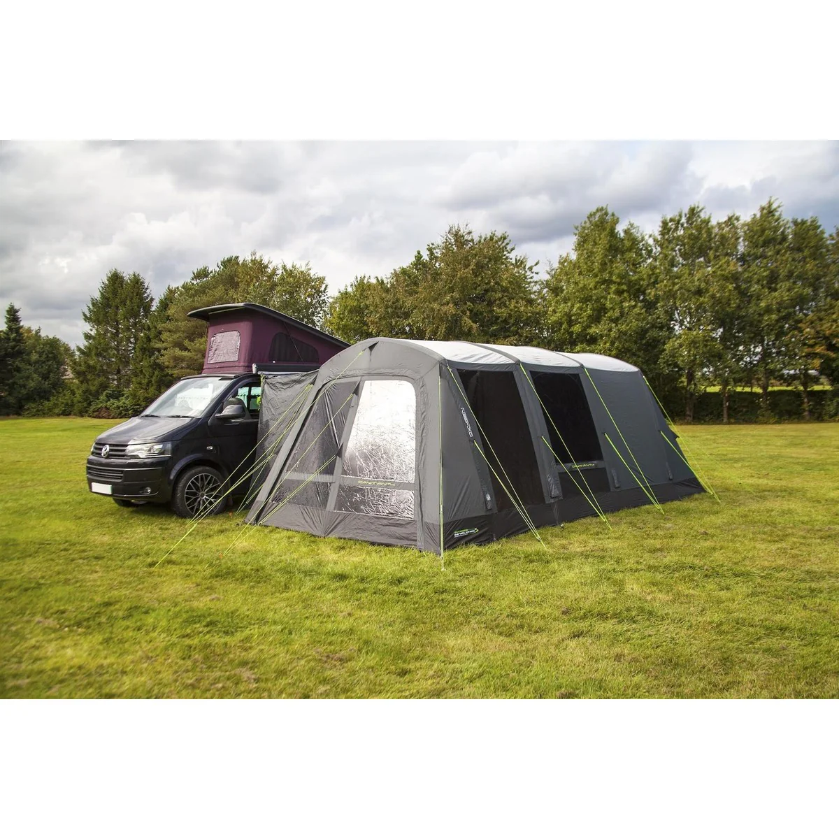 Outdoor Revolution Cayman T4 Air Low Campervan Driveaway Awning inc Footprint (180-220cm)