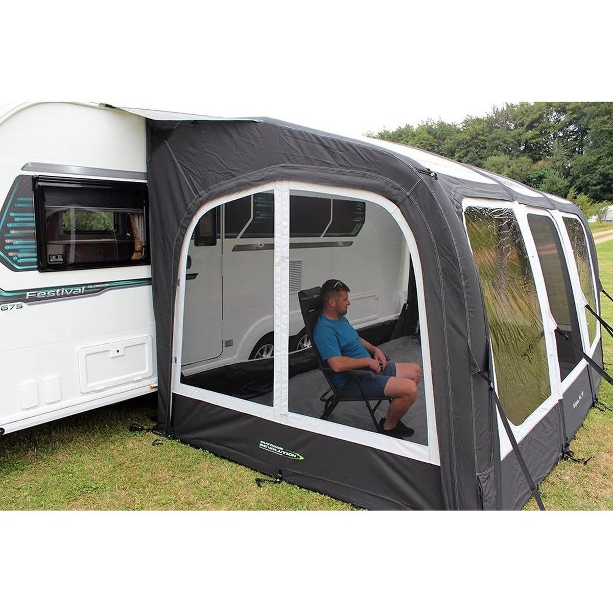 Outdoor Revolution Eclipse Pro Zip In Side Full Mesh Door - Image 2