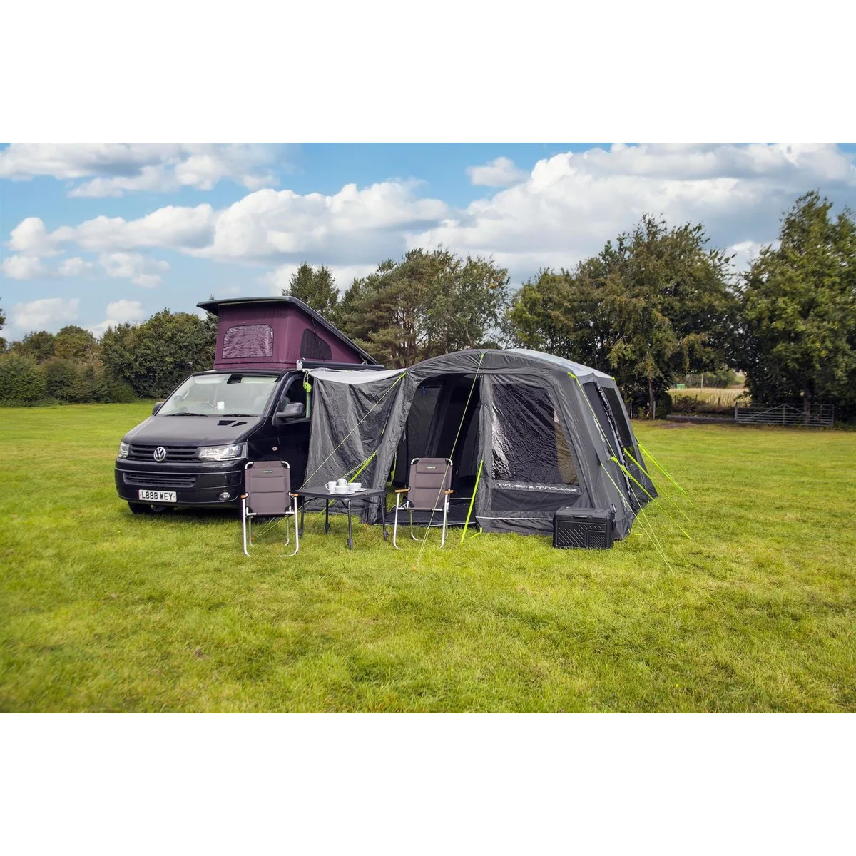 Outdoor Revolution Movelite Modular Air Low Driveaway Campervan Awning (180-220) - Image 4