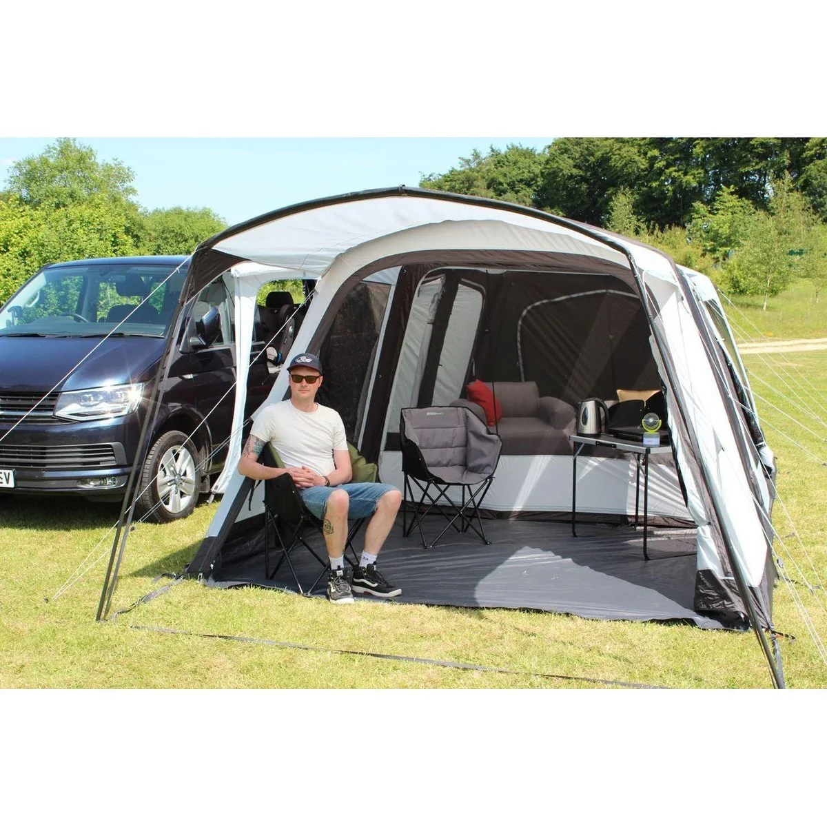 Outdoor Revolution Movelite T4E Driveaway Air Awning Low 180-220cm - Image 4