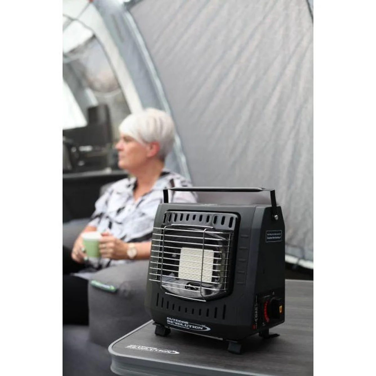 Outdoor Revolution Portable Gas Heater 1200W Camping Heater - Image 5