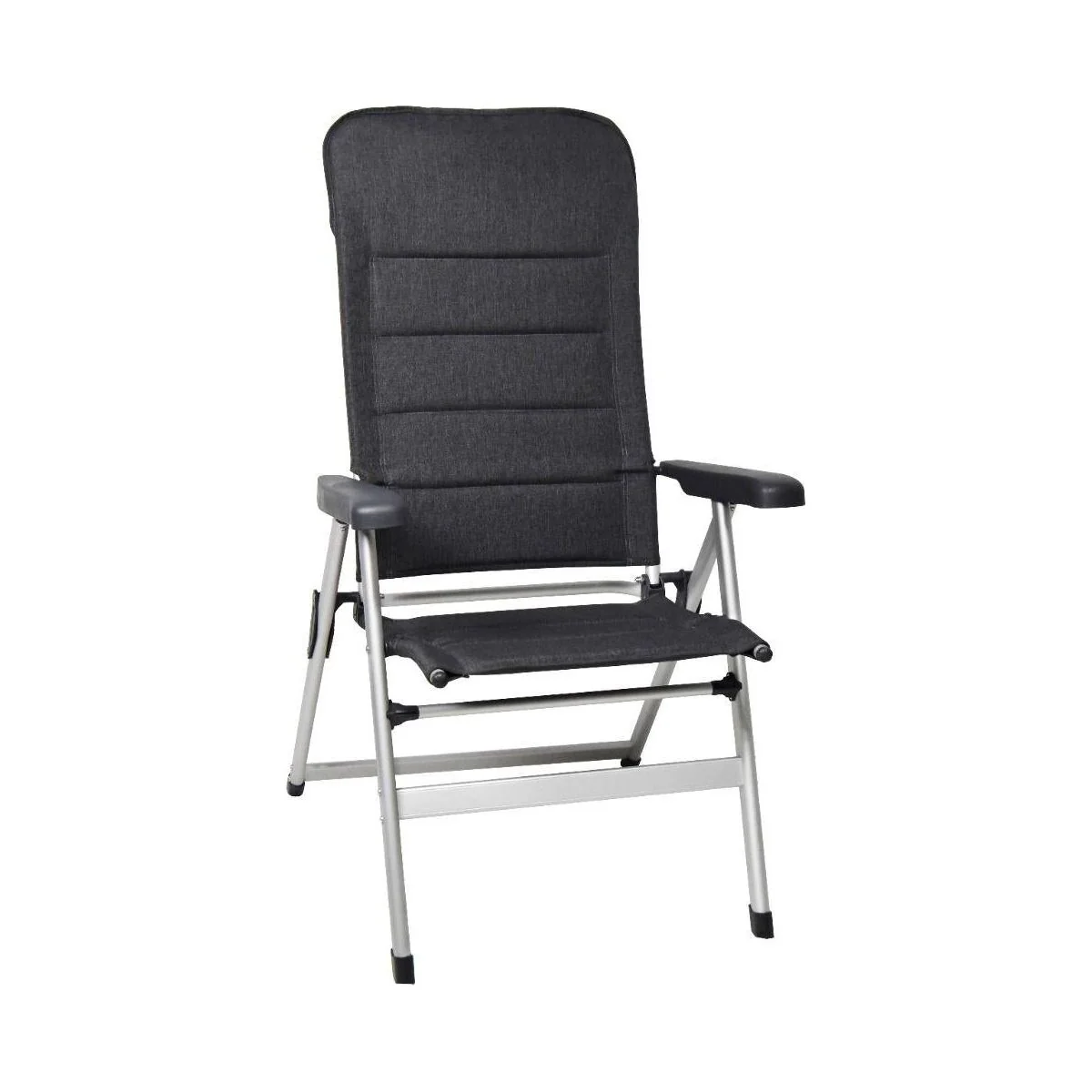 Outdoor Revolution San Remo Highback Chair 600D Charcoal Twill Camping Motorhome - Image 2