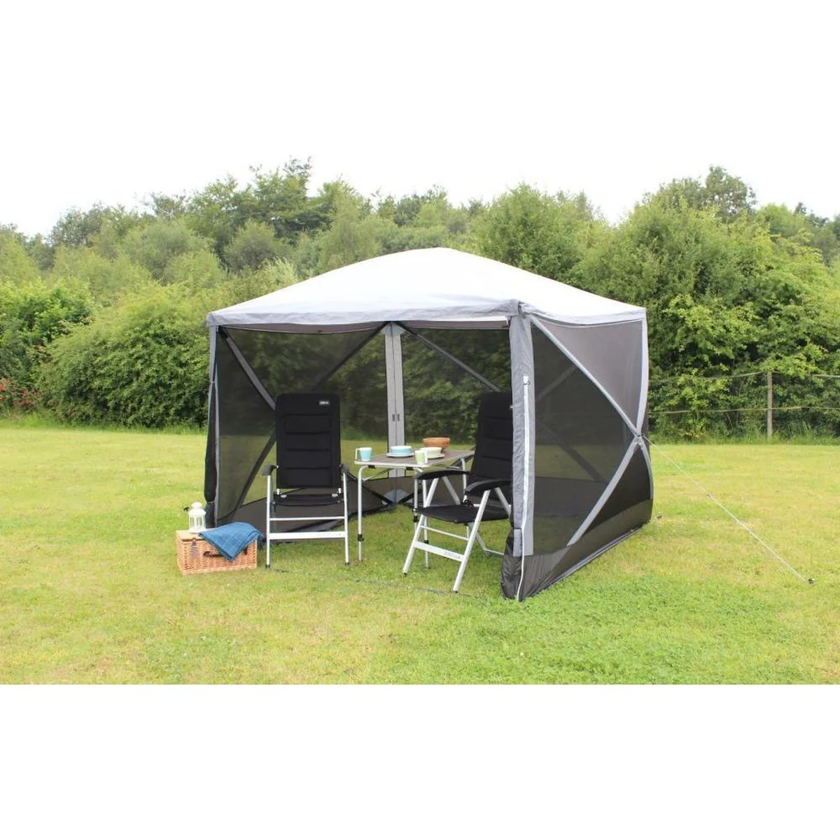 Outdoor Revolution Lightweight Freestanding Four Sided Pop Up Utility Gazebo