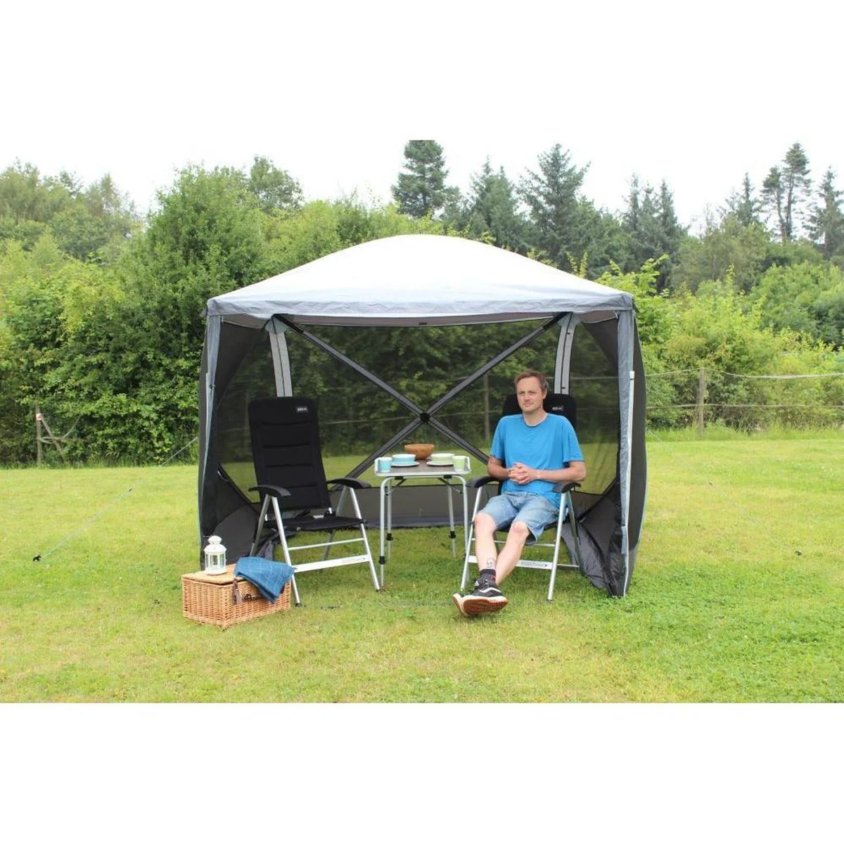 Outdoor Revolution Lightweight Freestanding Four Sided Pop Up Utility Gazebo - Image 2