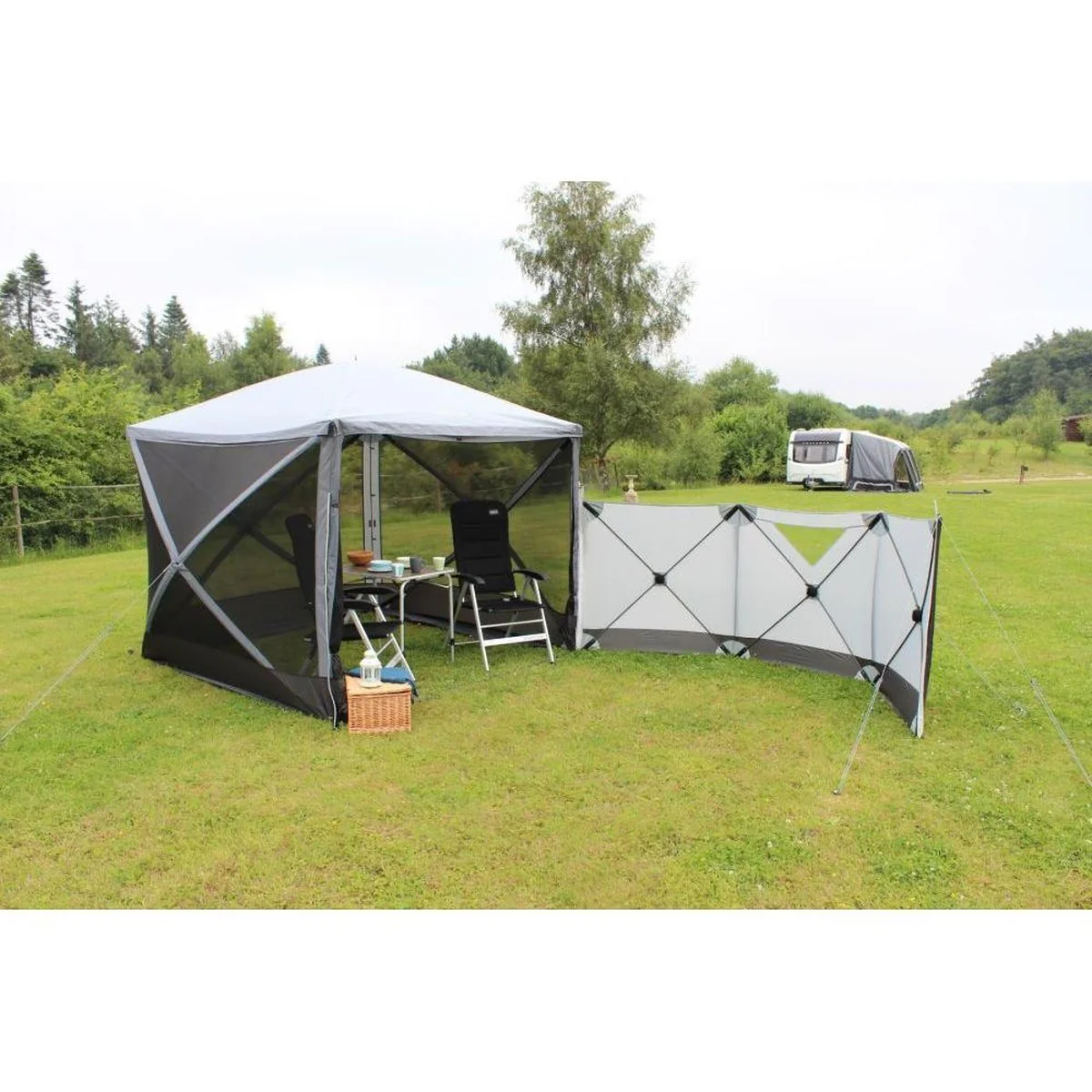 Outdoor Revolution Lightweight Freestanding Four Sided Pop Up Utility Gazebo - Image 5