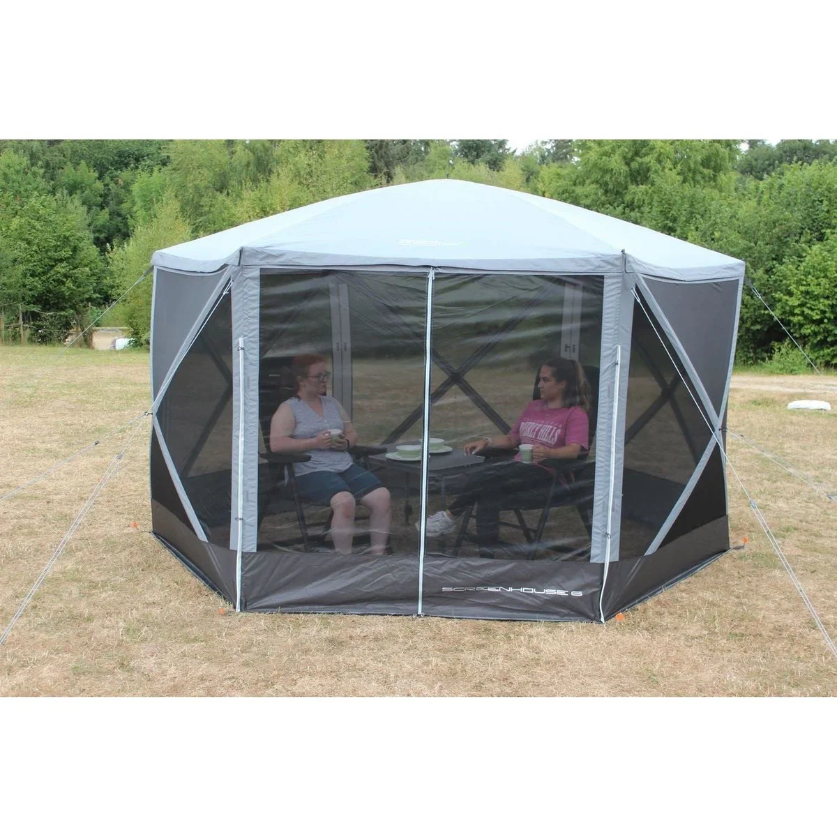 Outdoor Revolution Screenhouse 6 Panel Quick Erect Pop Up Shelter Gazebo ORSH0006 - Image 2
