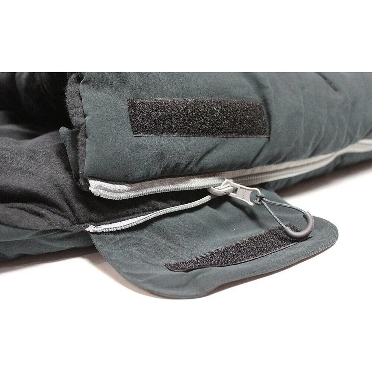 Outdoor Revolution StarFall Midi Cotton Flannel Inner Sleeping Bag - Charcoal - Image 3