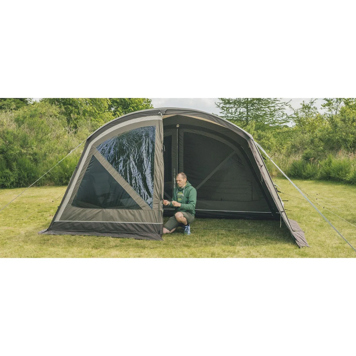 Outwell Charleston 7 Air TC 7 Berth Five Room Tunnel Tent - Image 17