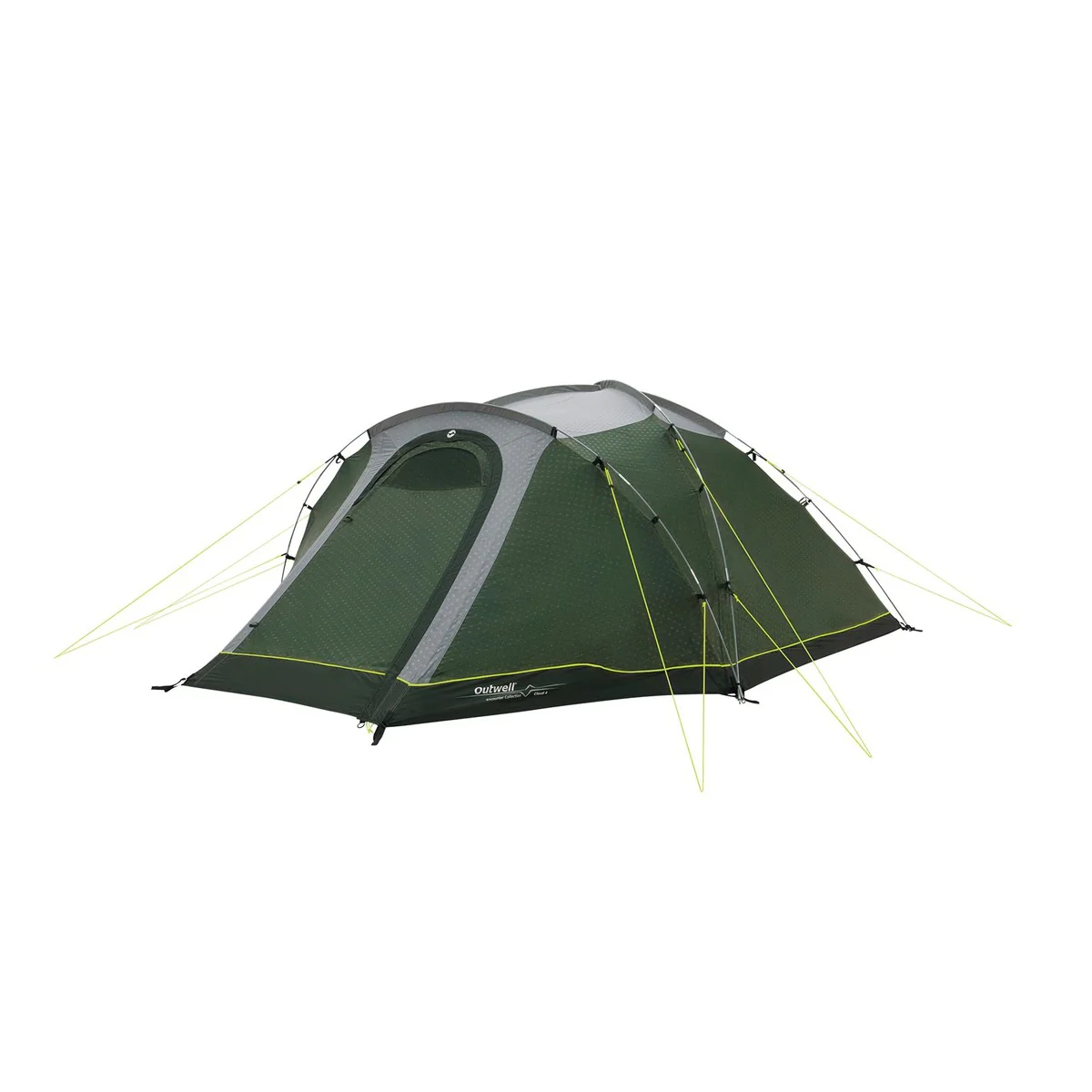 Outwell Cloud 4 Person Two Room Dome Tent 4 Berth inc Sealed Grounsheet