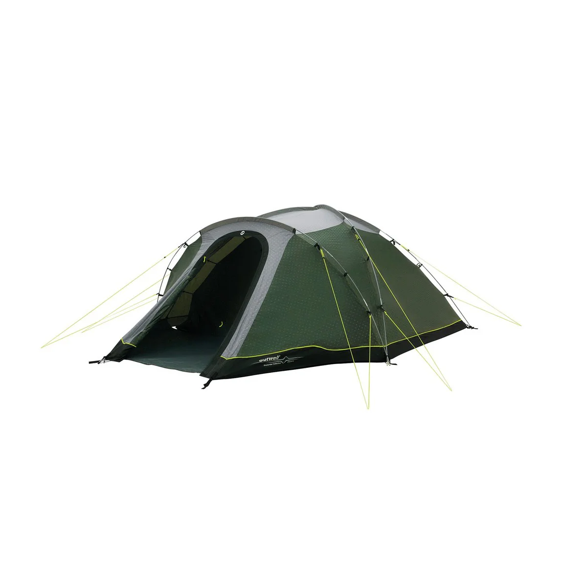 Outwell Cloud 4 Person Two Room Dome Tent 4 Berth inc Sealed Grounsheet - Image 7