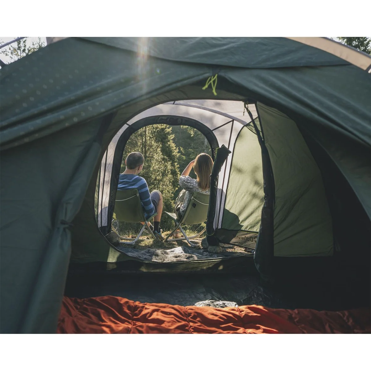 Outwell Cloud 5 Plus Pole Tent Green 5 Person - Image 7