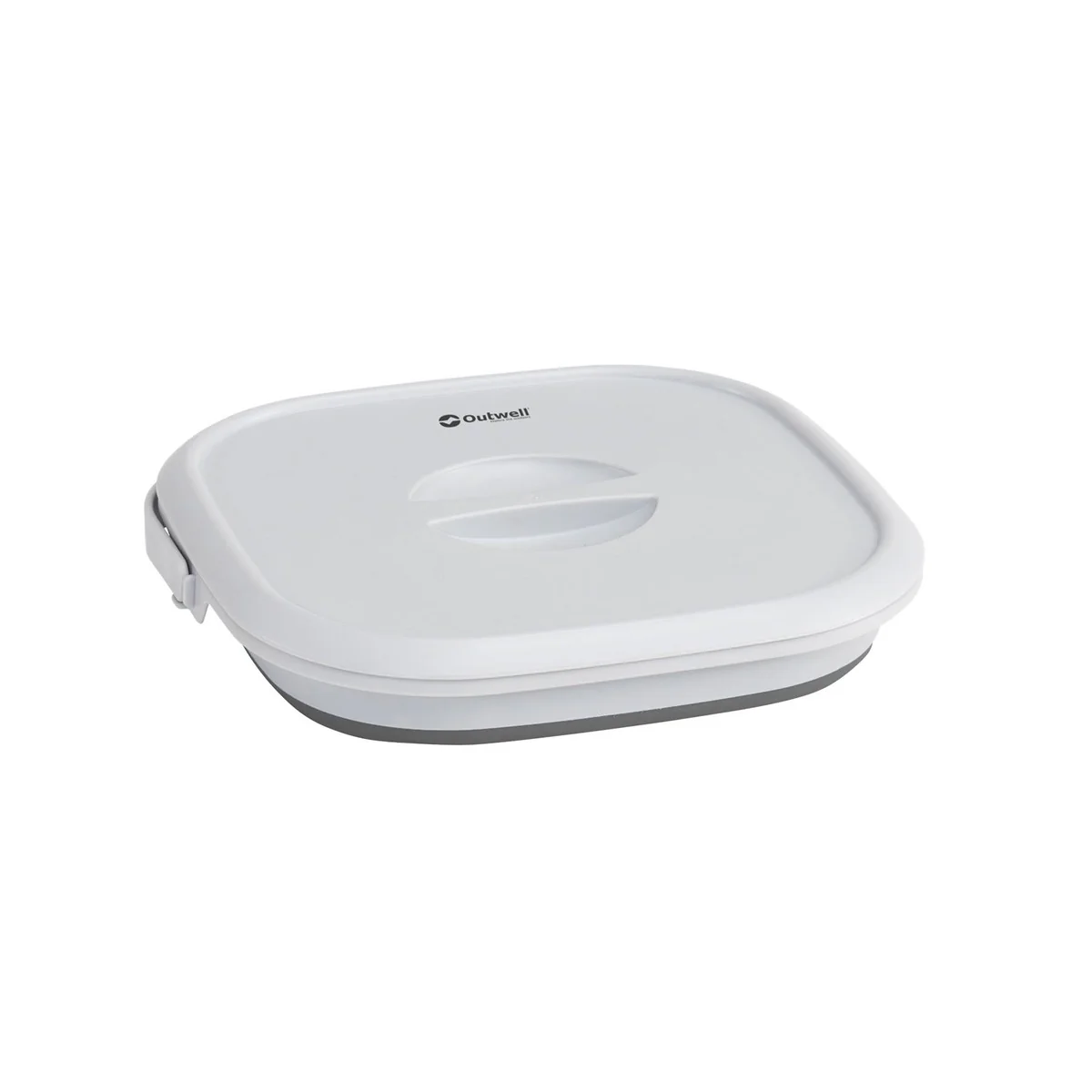 Outwell Collaps Bucket Square with Lid Grey Mist Camping Collapsible - Image 2