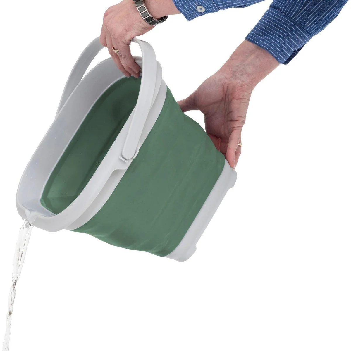 Outwell Collaps Collapsible Bucket Square w/lid 9l - Image 4