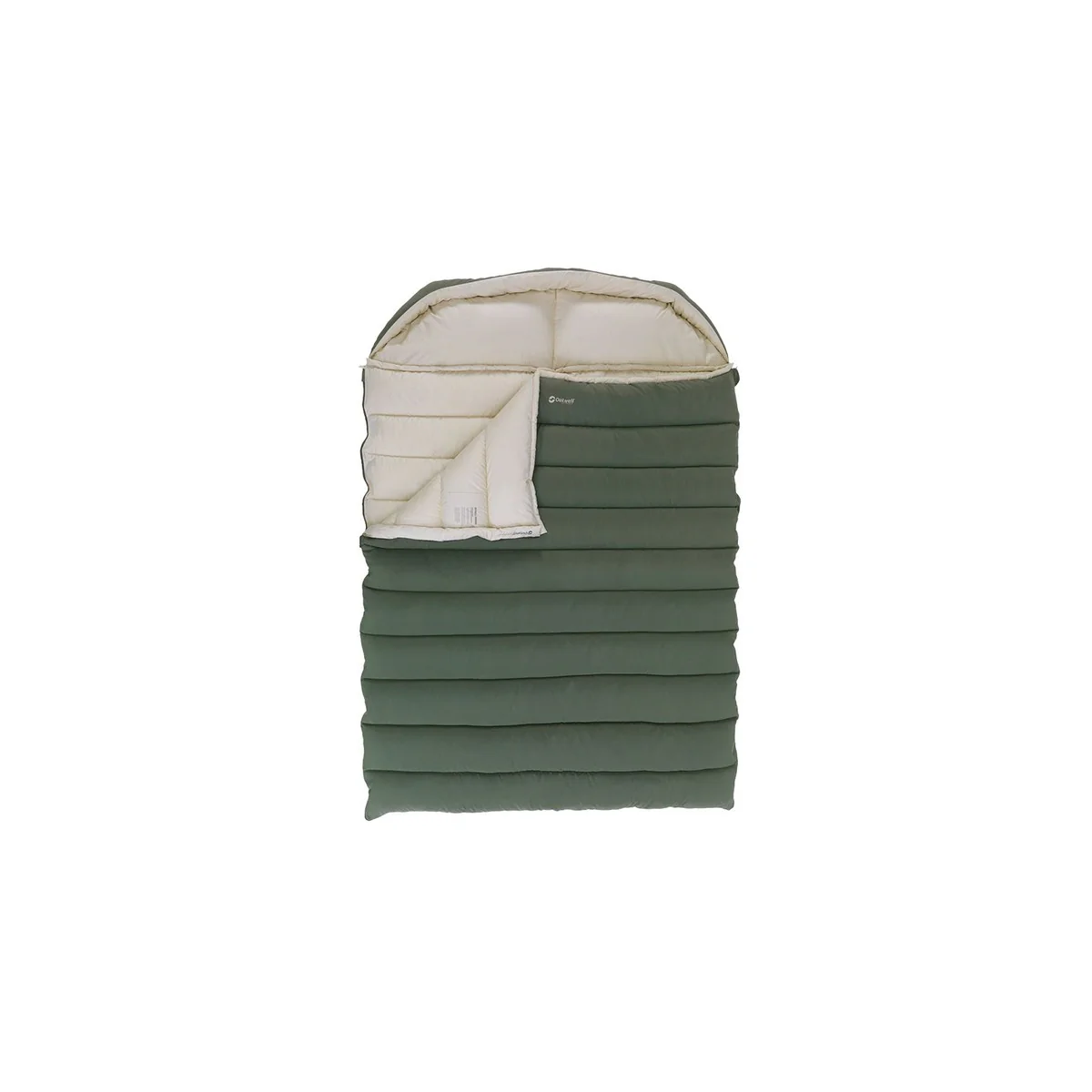 Outwell Constellation Lux Double Green Sleeping Bag 3-4 Season - Image 7