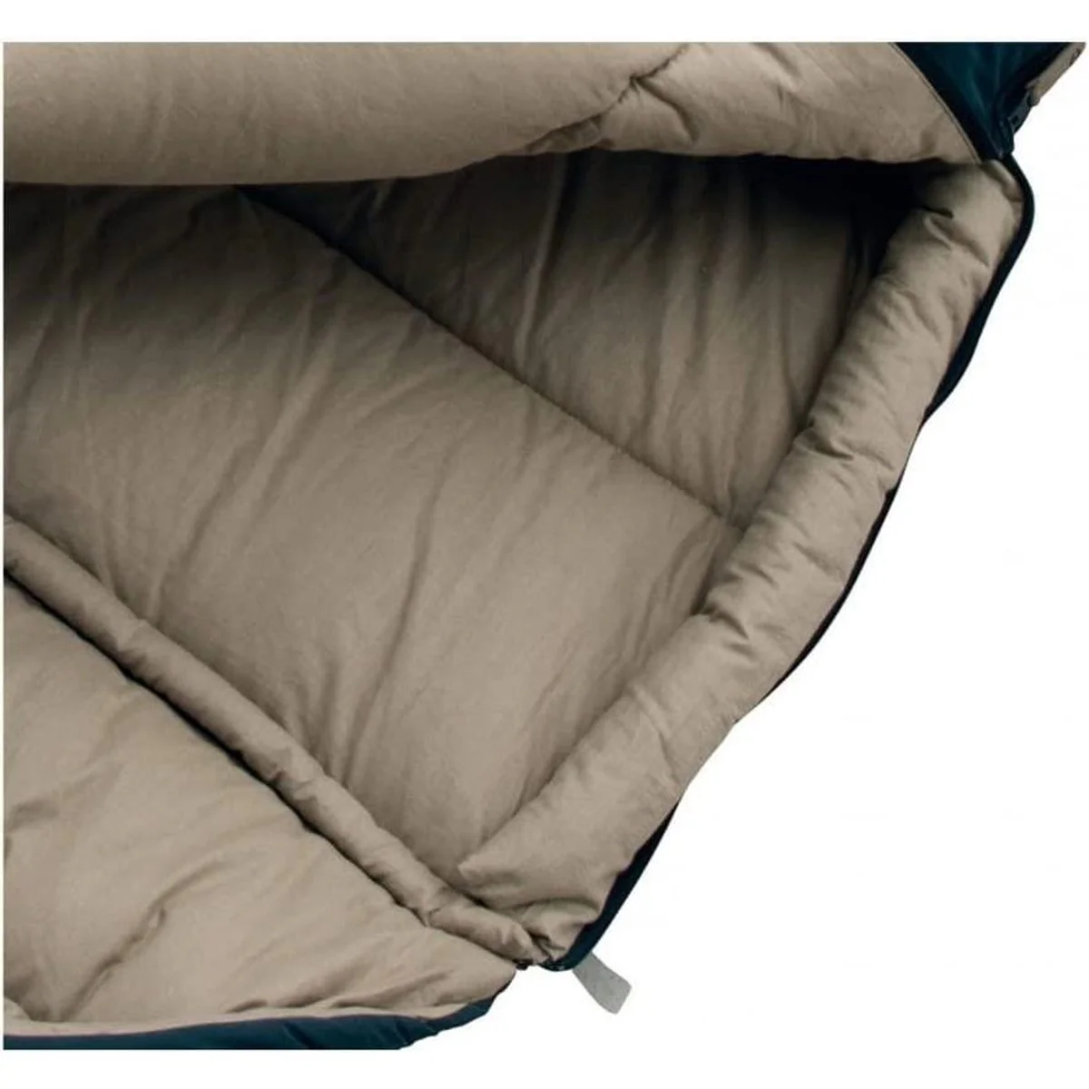 Outwell Constellation Lux Double Luxury 3 - 4 Season Sleeping Bag - Brown - Image 2