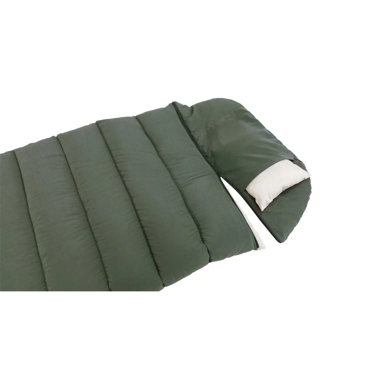 Outwell Constellation Lux Green Single Sleeping Bag 3-4 Season - Image 6