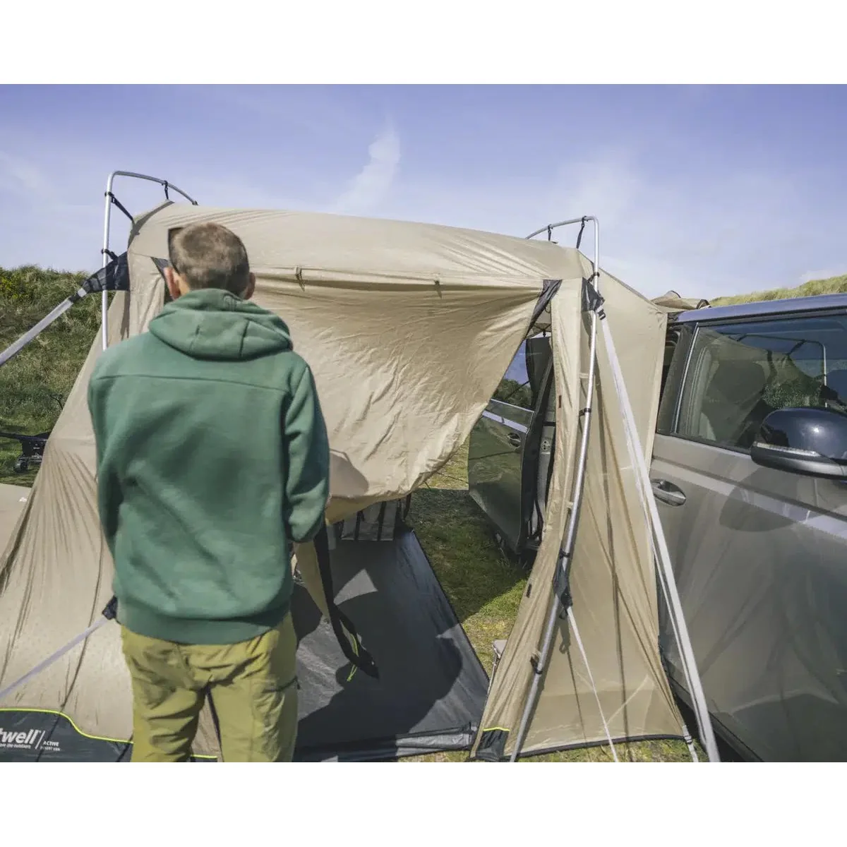 Outwell Desert Van Driveaway Awning Campervan 175-205cm Low - Image 9
