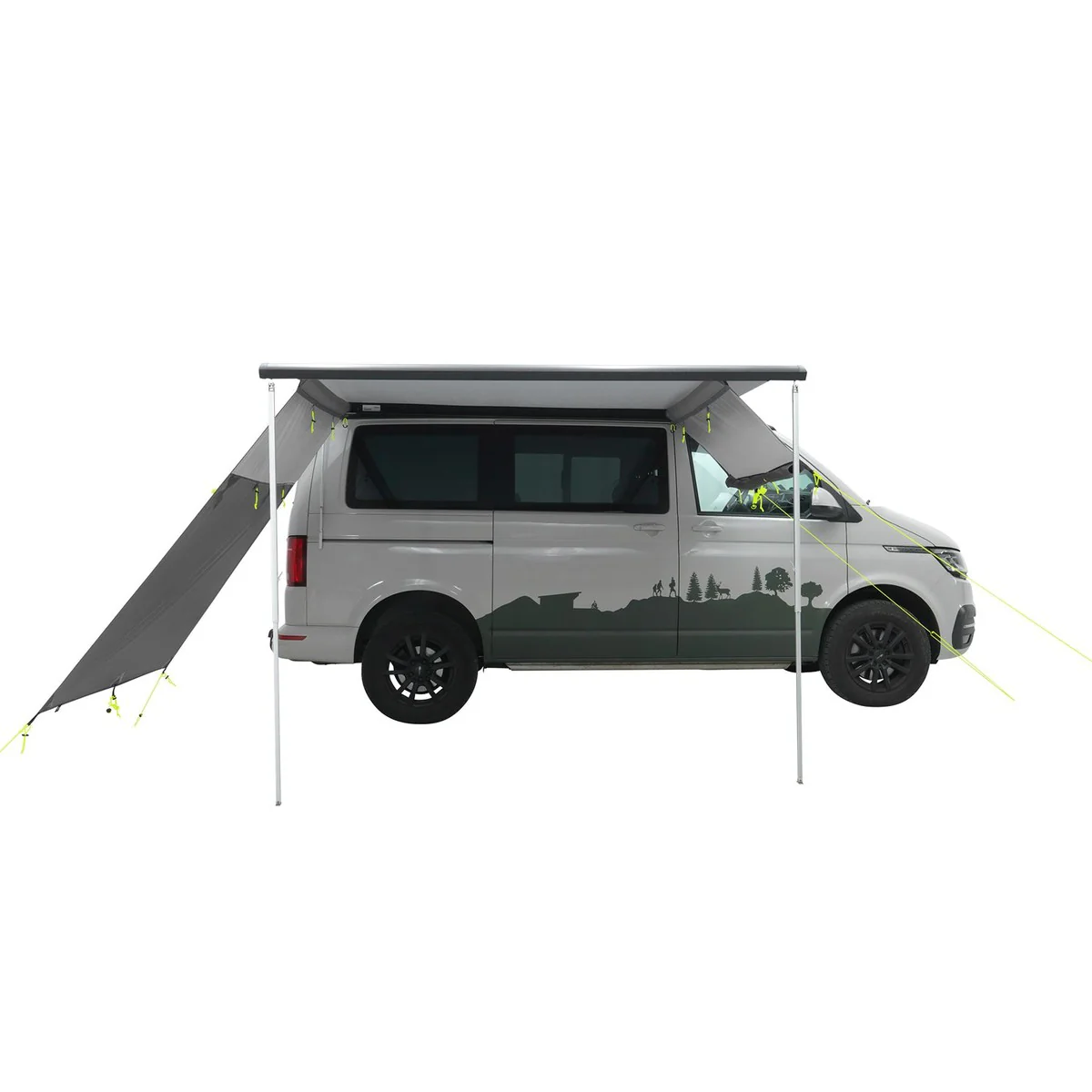 Outwell Fallcrest Side Panel Set Campervan Cassette Awning Sides - Image 3