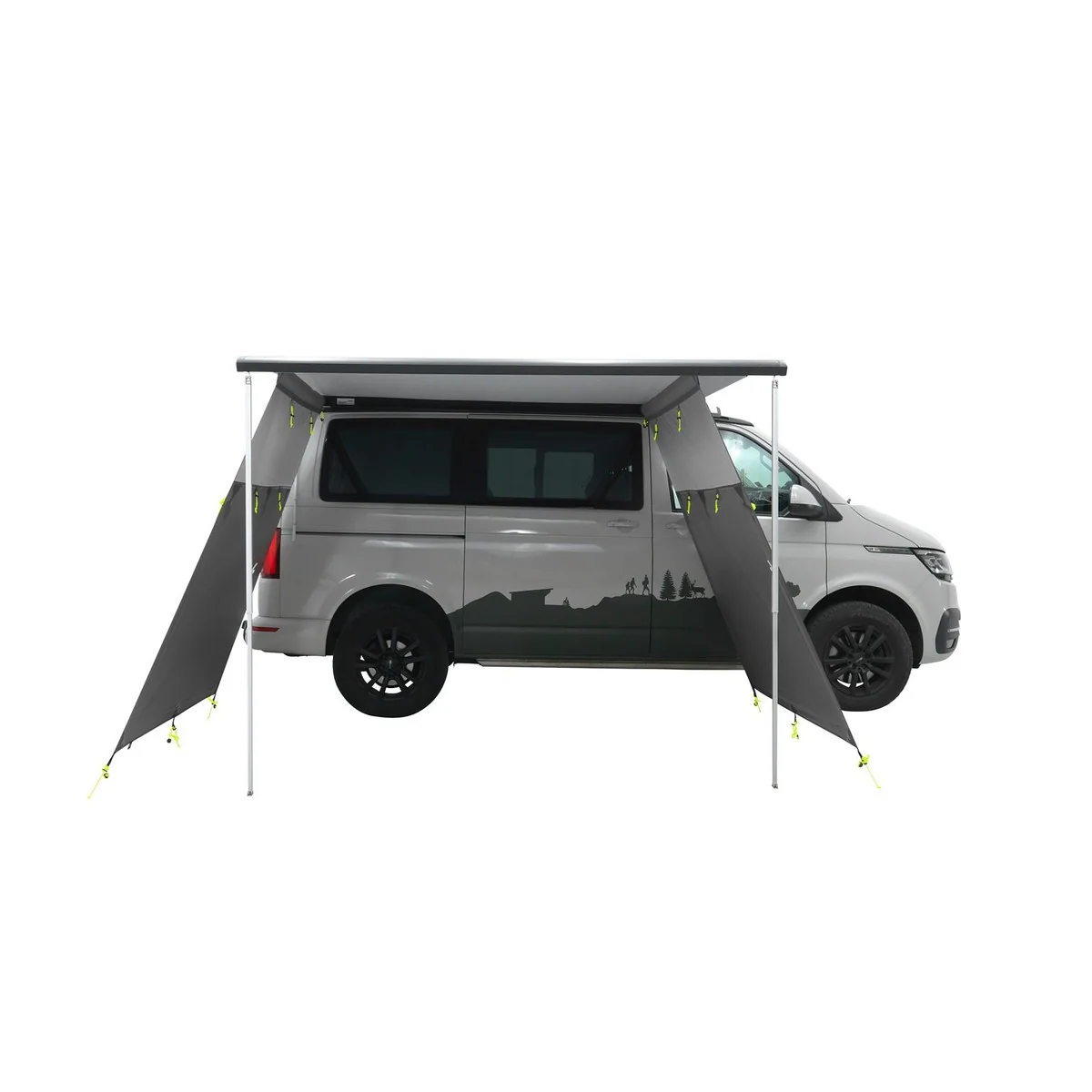 Outwell Fallcrest Side Panel Set Campervan Cassette Awning Sides - Image 7
