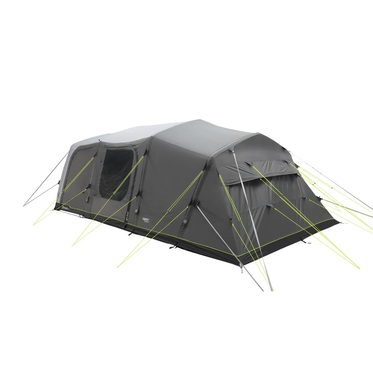 Outwell Iowa 5 Air 5 Berth Three Room Tunnel Tent - Image 3