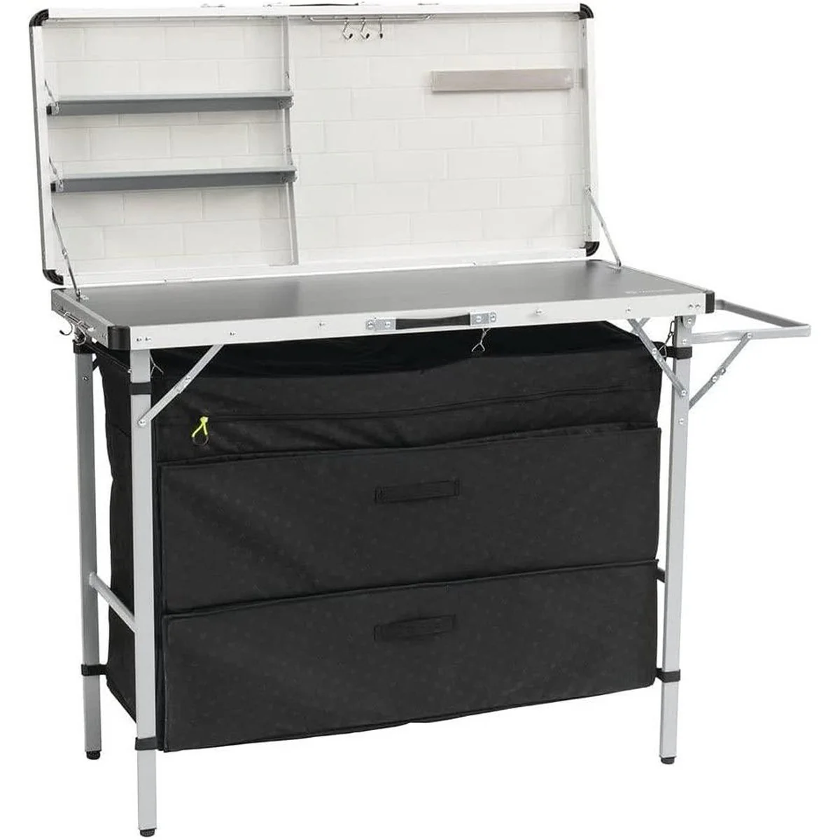 Outwell Magante Camping Kitchen Unit Storage Unit Cupboard Folding