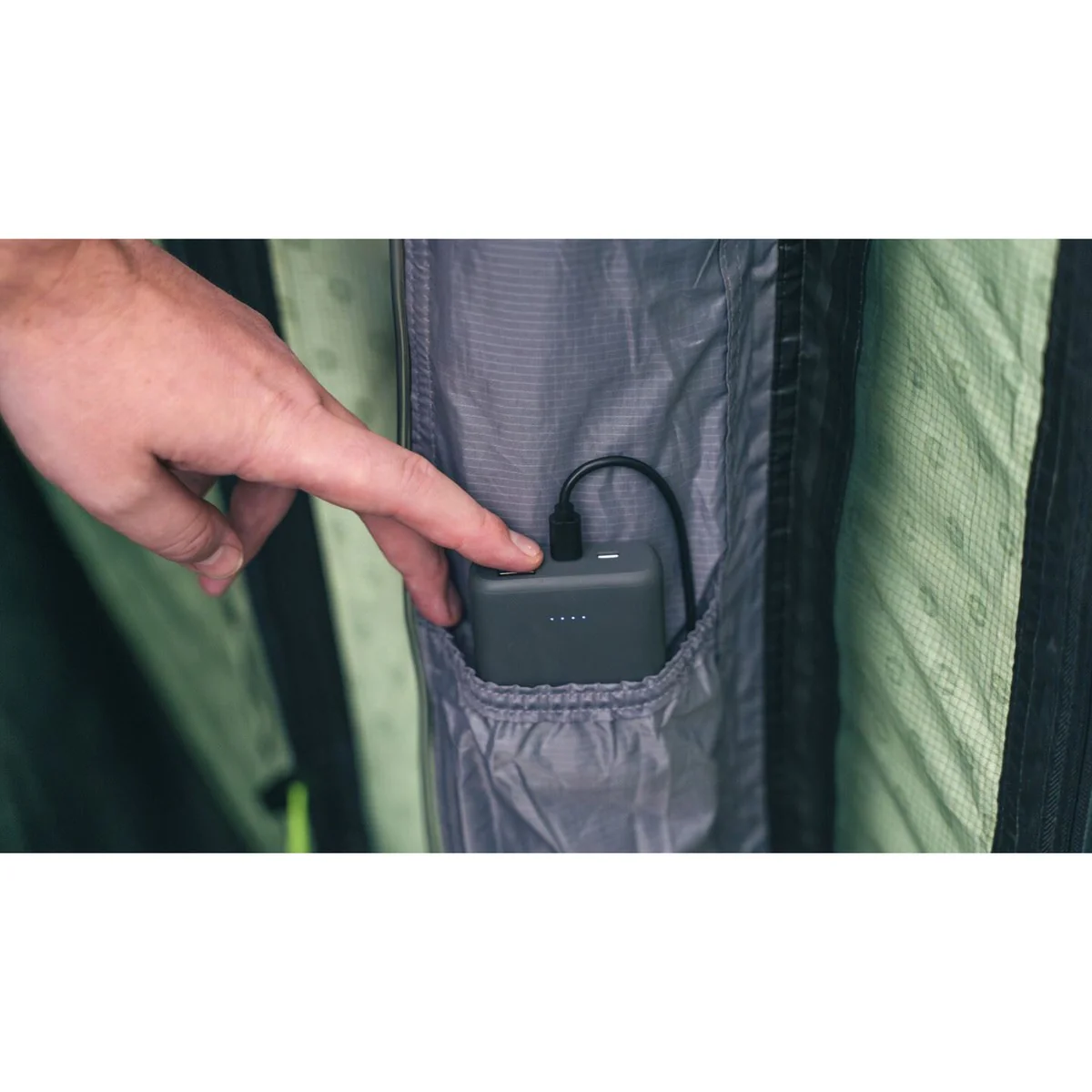 Outwell Montana 6 Air 6 Berth Four Room Tunnel Tent - Image 12