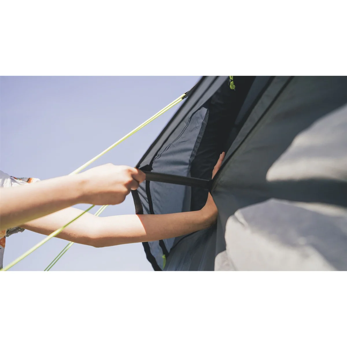 Outwell Monterey 4 Air 4 Berth Three Room Tunnel Tent - Image 6